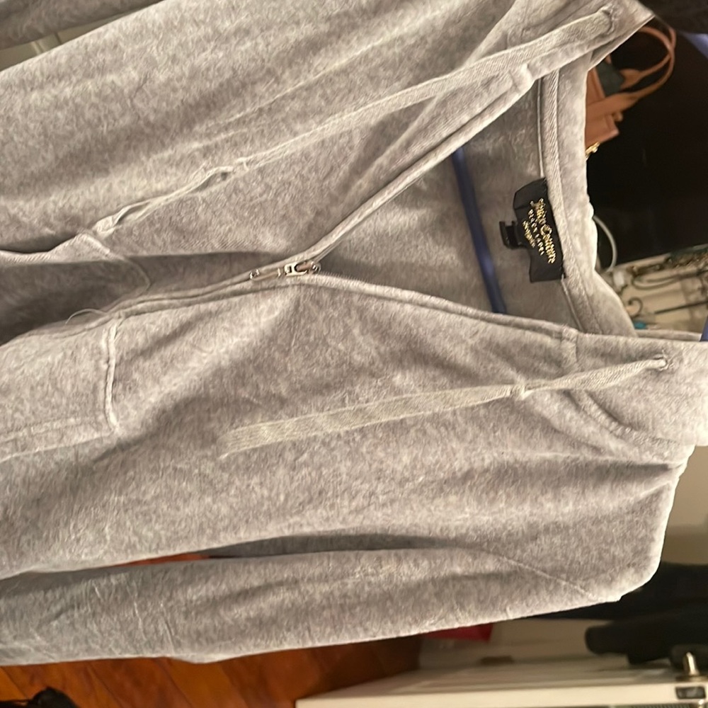 Juicy Couture black label Los Angeles hoodie jacket!